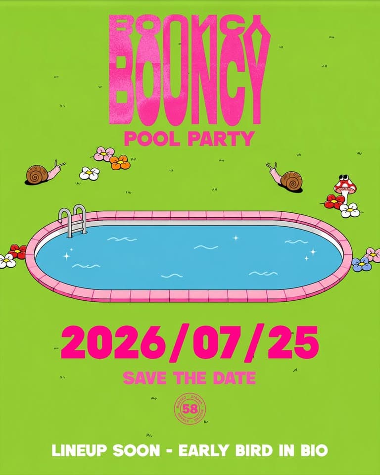 Bouncy Pool Party